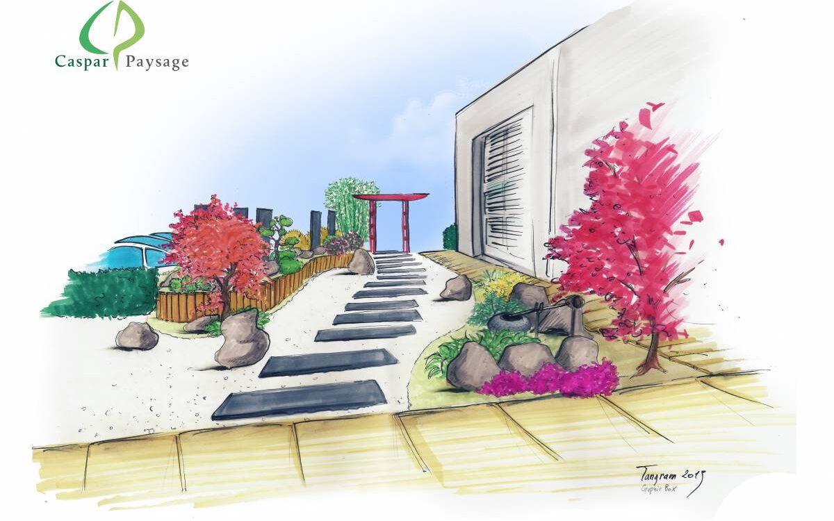 CP JARDIN JAPONISANT MAIN 1200X750 | Caspar Paysage Comment bien structurer son jardin ? Kingersheim